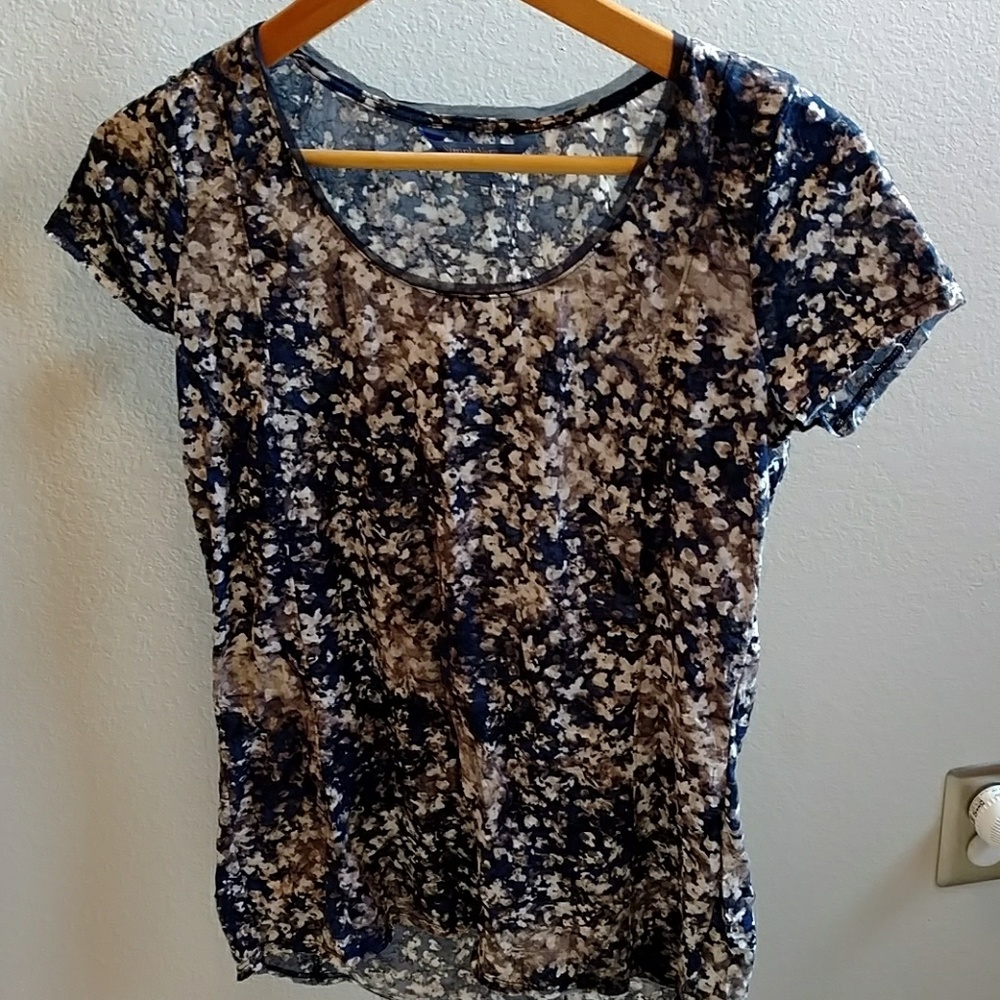 Impressionist print Simply Vera tee